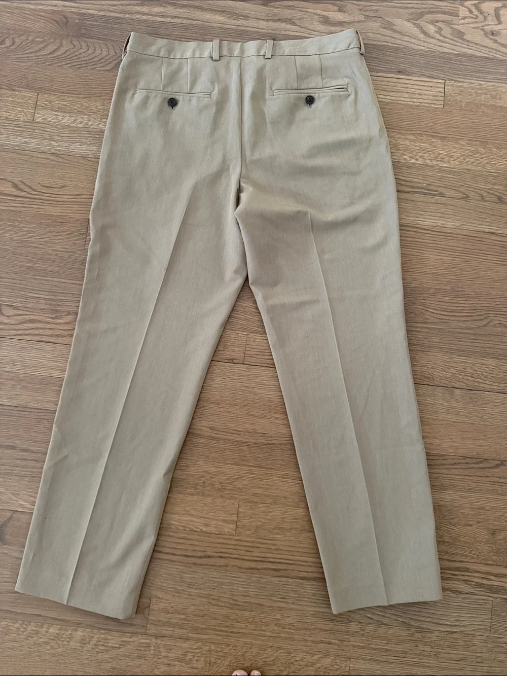 Perry Ellis Tan Straight-Leg Chinos